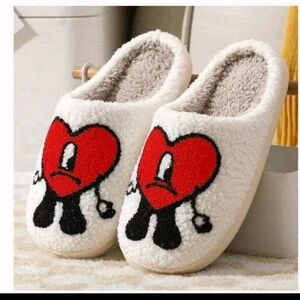Bad Bunny Womens Un Verano Sin Ti Indoor Outdoor House Shoe Slippers 41-42